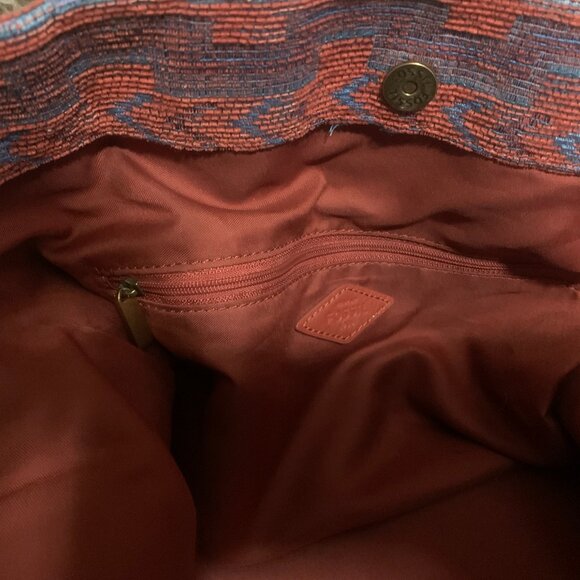 Orange Leather Fossil Bag - Picture 3 of 5